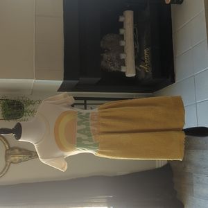 OOAK Handmade Miami Beach T-shirt Dress